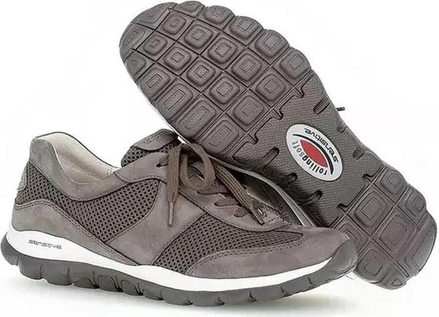 Gabor Rollingsoft 06.966.28 fumo grijs dames wandelschoen (4 UK)
