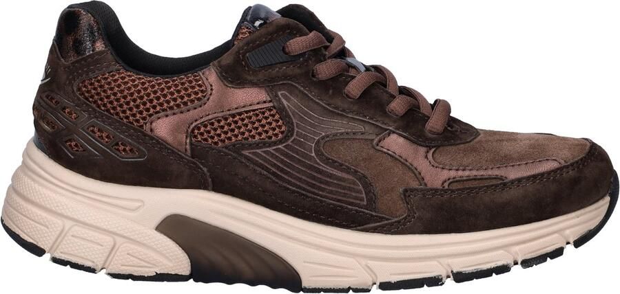 Gabor Rollingsoft dames sneaker Bruin