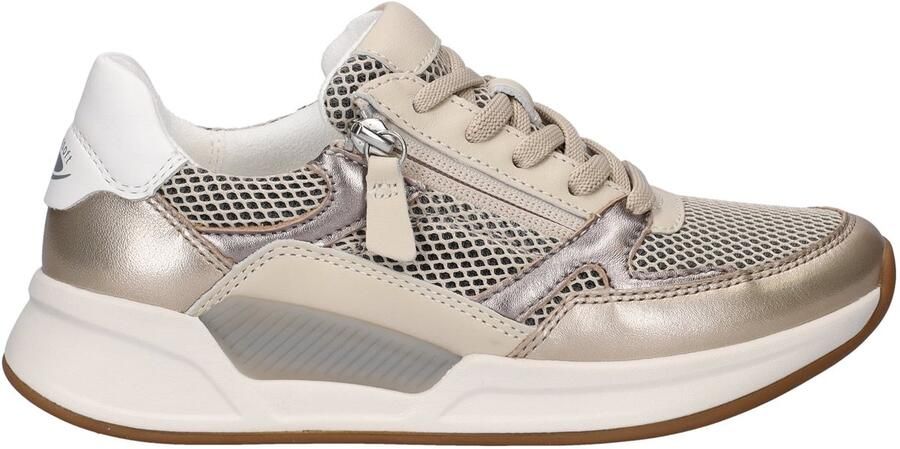 Gabor Rollingsoft dames sneaker Goud