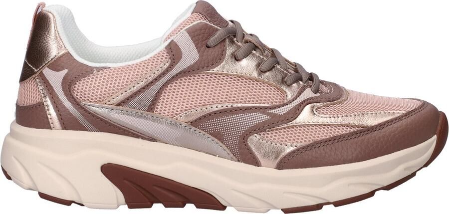 Gabor Rollingsoft Sneaker Zacht Roze Mesh Leer Combi - Foto 6