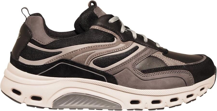 Gabor Rollingsoft grijs zwarte heren sneakers