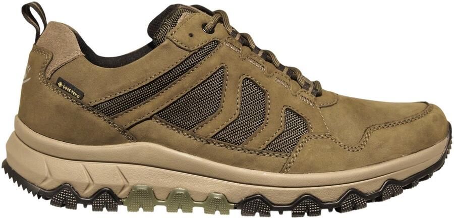 Gabor Rollingsoft groene nubuck heren sneakers