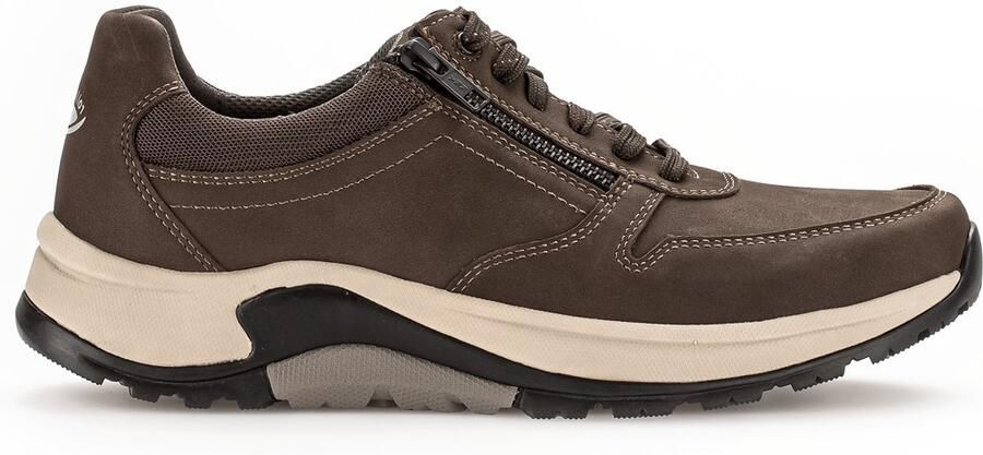 Gabor Rollingsoft Heren Sneaker Donker Bruin Nubuck