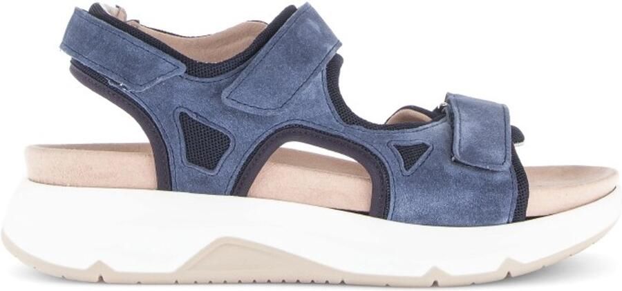 Gabor Rollingsoft Sandaal 86.889.26 Jeans Blauw