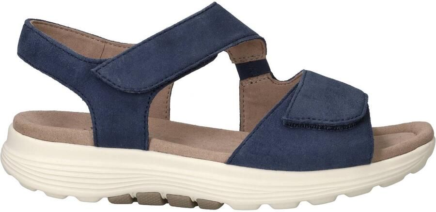 Gabor 86.815.36 Rolling Soft Sandalen Blauw Suede Dames Blauw - Foto 2