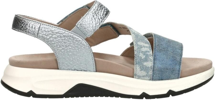 Gabor Dames Sandalen 66.882.16 Rolling Soft Jeansblauw - Foto 3