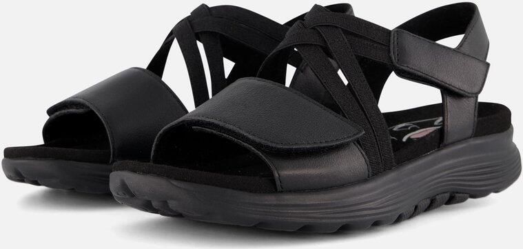 Gabor Rollingsoft Sandalen zwart Synthetisch Dames