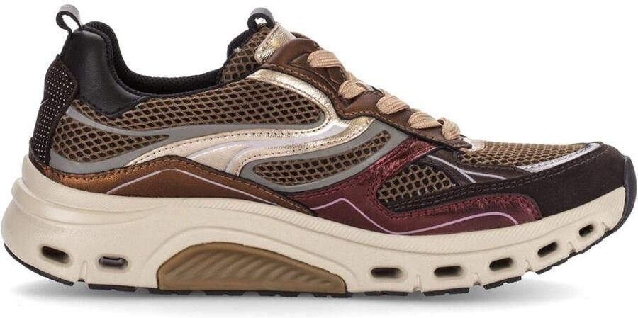 Gabor rollingsoft sensitive 0302.01.004 dames rollende wandelsneaker Multikleur