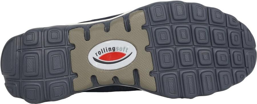 Gabor rollingsoft sensitive 06.966.46 dames rollende wandelsneaker Blauw