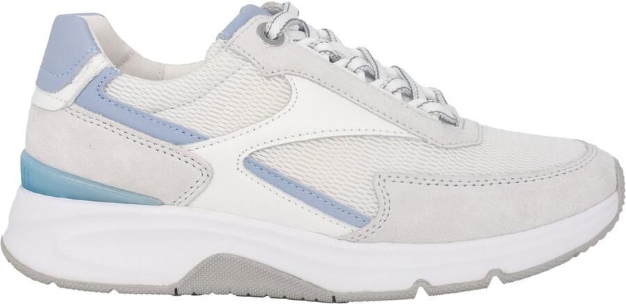 Gabor rollingsoft sensitive 26.895.51 dames rollende wandelsneaker Wit