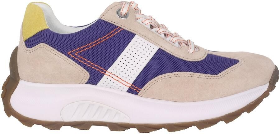 Gabor rollingsoft sensitive 26.914.33 dames rollende wandelsneaker Beige