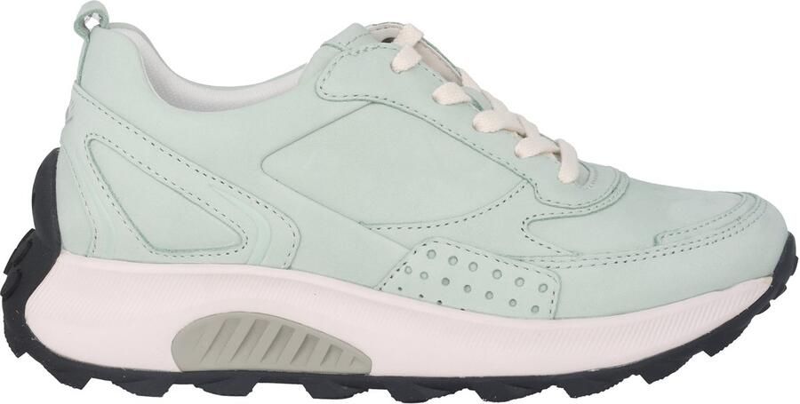 Gabor rollingsoft sensitive 26.915.44 dames rollende wandelsneaker groen