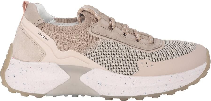 Gabor rollingsoft sensitive 26.996.31 dames rollende wandelsneaker Beige