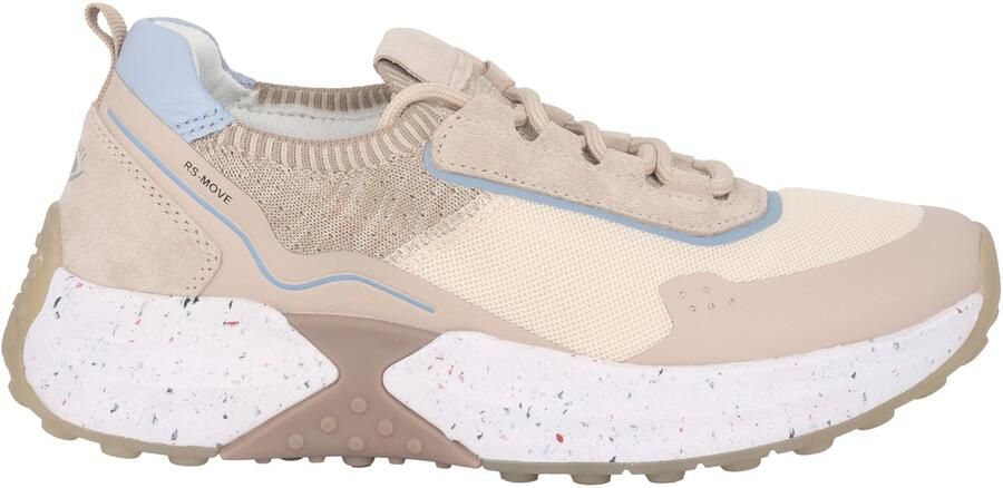 Gabor rollingsoft sensitive 26.996.33 dames rollende wandelsneaker beige
