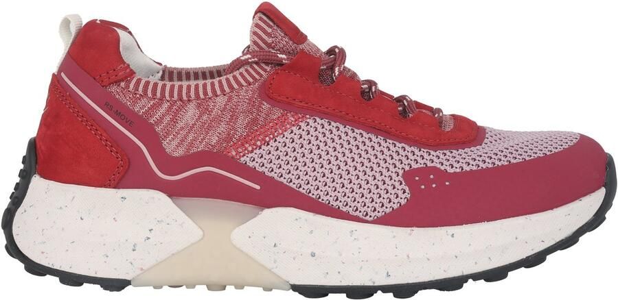 Gabor rollingsoft sensitive 26.996.48 dames rollende wandelsneaker Rood