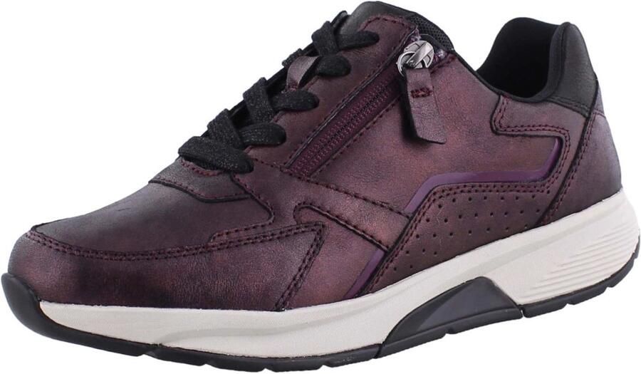 Gabor rollingsoft sensitive 56.878.88 dames rollende wandelsneaker paars