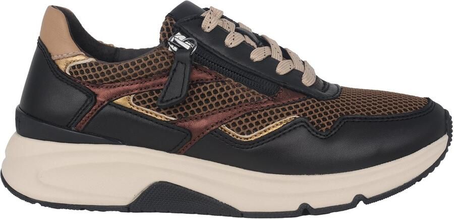 Gabor rollingsoft sensitive 56.896.43 dames rollende wandelsneaker Multikleur