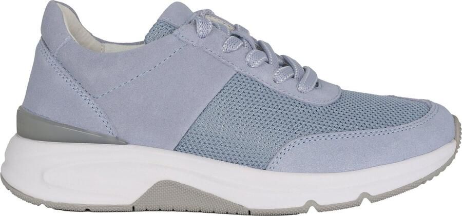 Gabor rollingsoft sensitive 66.897.26 dames rollende wandelsneaker Blauw