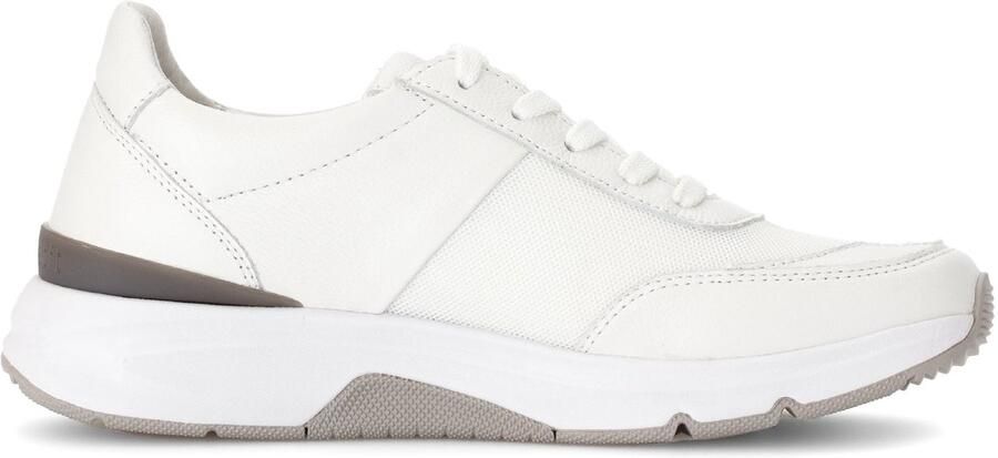 Gabor rollingsoft sensitive 66.897.50 dames rollende wandelsneaker Wit