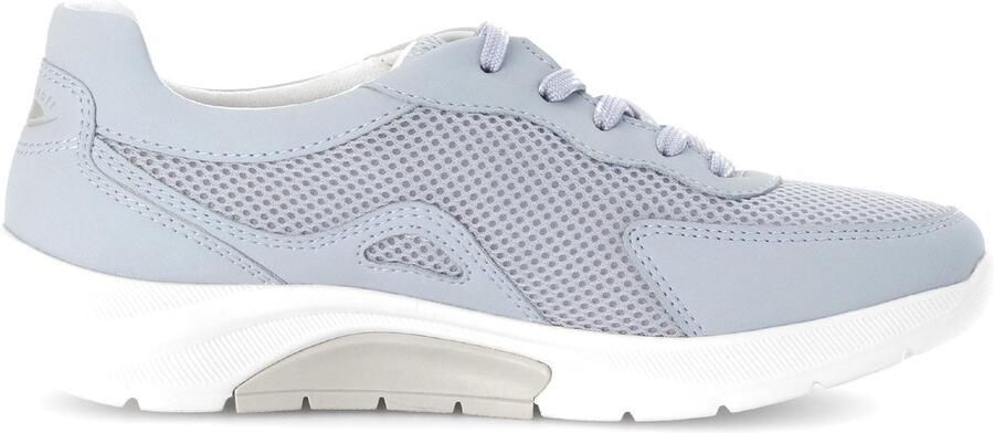 Gabor rollingsoft sensitive 66.923.16 dames rollende wandelsneaker Blauw