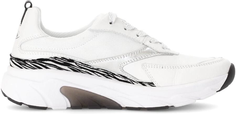 Gabor rollingsoft sensitive 66.935.50 dames rollende wandelsneaker Wit