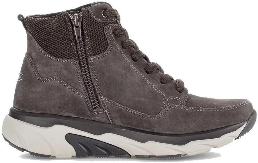 Gabor rollingsoft sensitive 76.835.40 dames rollende wandelsneaker bruin