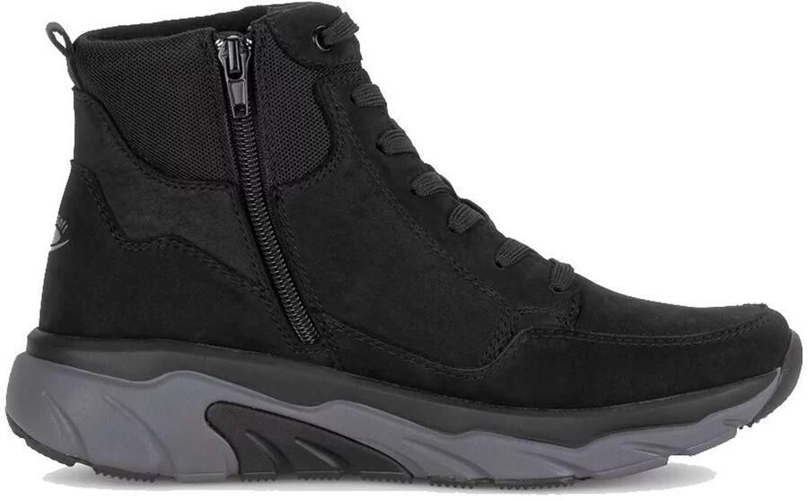 Gabor rollingsoft sensitive 76.835.47 dames rollende wandelsneaker Zwart