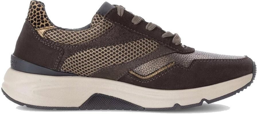 Gabor rollingsoft sensitive 76.896.44 dames rollende wandelsneaker Multikleur