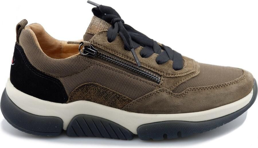 Gabor rollingsoft sensitive 76.938.30 dames wandelsneaker bruin - Foto 3