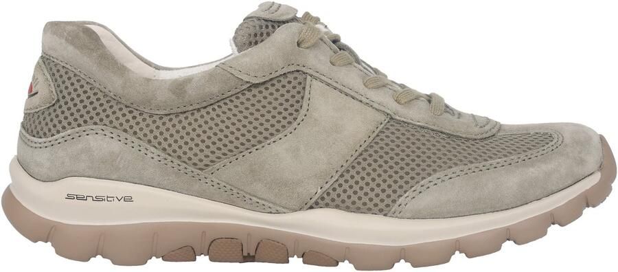 Gabor rollingsoft sensitive 86.966.34 dames rollende wandelsneaker Groen