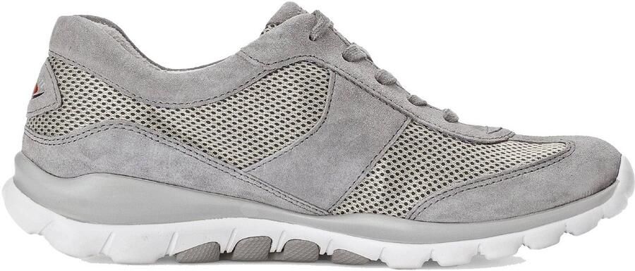 Gabor rollingsoft sensitive 86.966.39 dames rollende wandelsneaker grijs