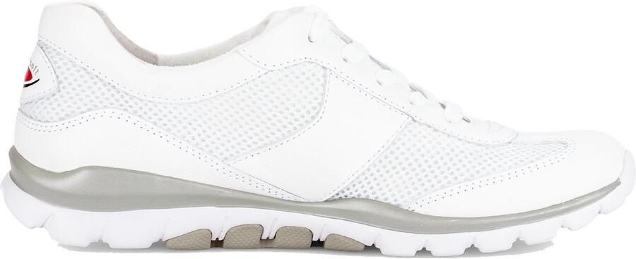 Gabor rollingsoft sensitive 86.966.50 dames rollende wandelsneaker Wit