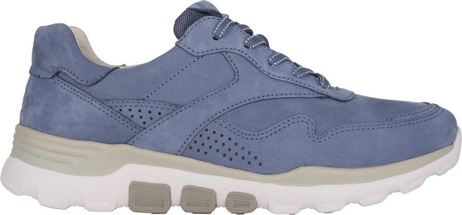Gabor rollingsoft sensitive 86.986.26 dames rollende wandelsneaker blauw - Foto 2