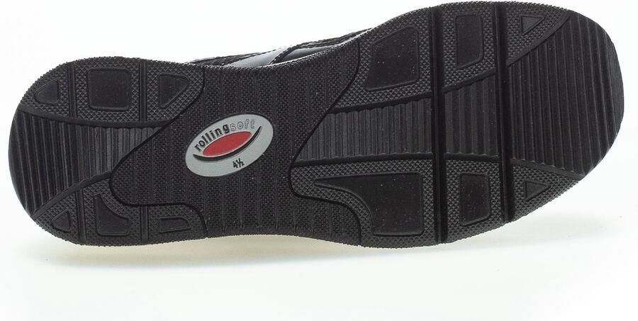 Gabor rollingsoft sensitive 96.896.57 dames rollende wandelsneaker zwart - Foto 4