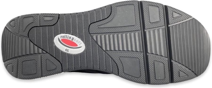 Gabor rollingsoft sensitive 96.896.57 dames rollende wandelsneaker zwart - Foto 9