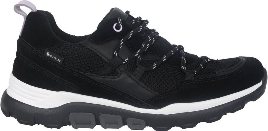 Gabor rollingsoft sensitive 96.924.47 dames rollende wandelsneaker Zwart