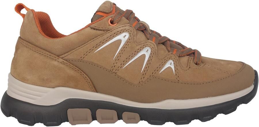 Gabor Rollende Sneaker Bruin Dames Schoeisel