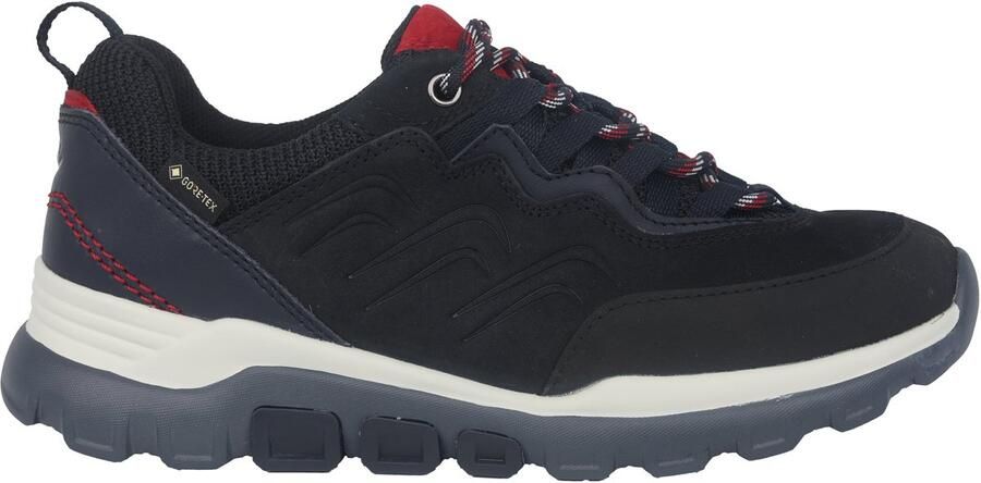 Gabor rollingsoft sensitive 96.927.46 dames rollende wandelsneaker Blauw waterdicht