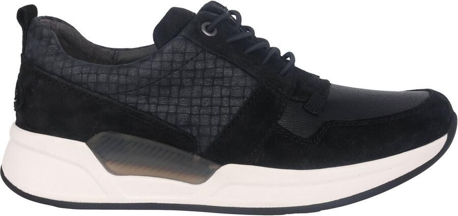 Gabor rollingsoft sensitive 96.955.87 dames rollende wandelsneaker Zwart