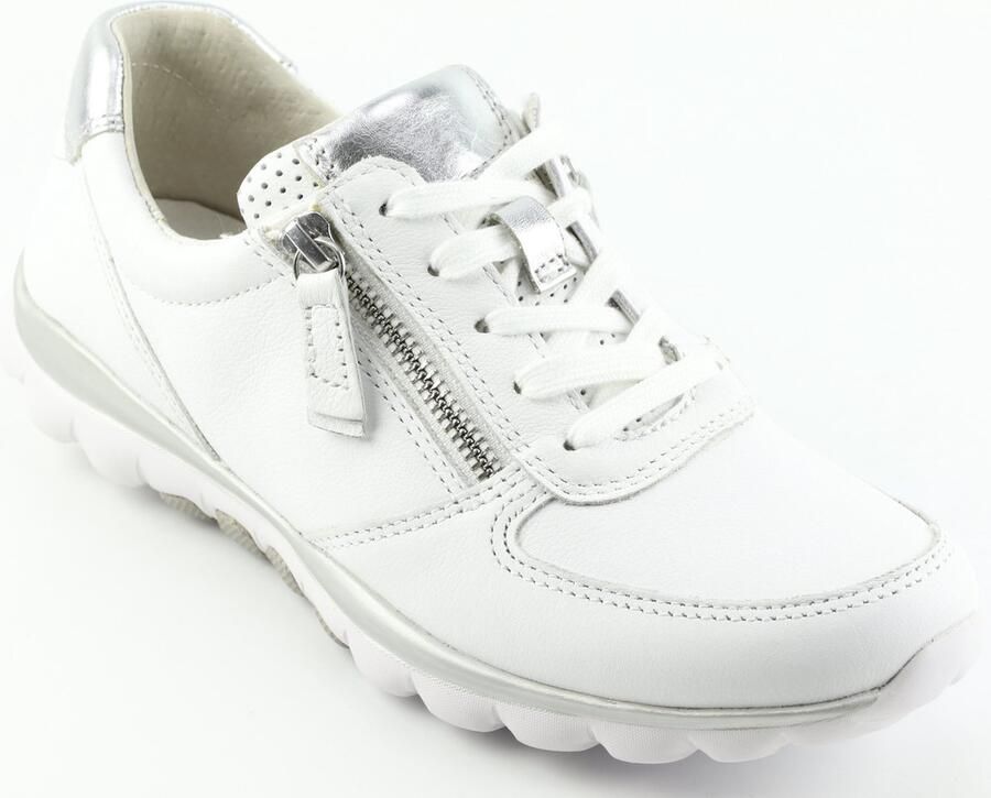 Gabor Modieuze Comfortabele Sneakers White Dames - Foto 2
