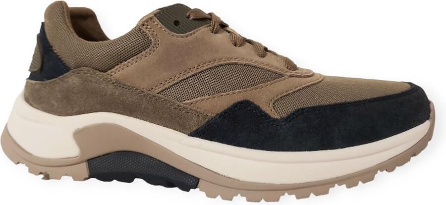 Rollingsoft Gabor Sneaker 8000.15.21 Blauw Groen Zand Combi