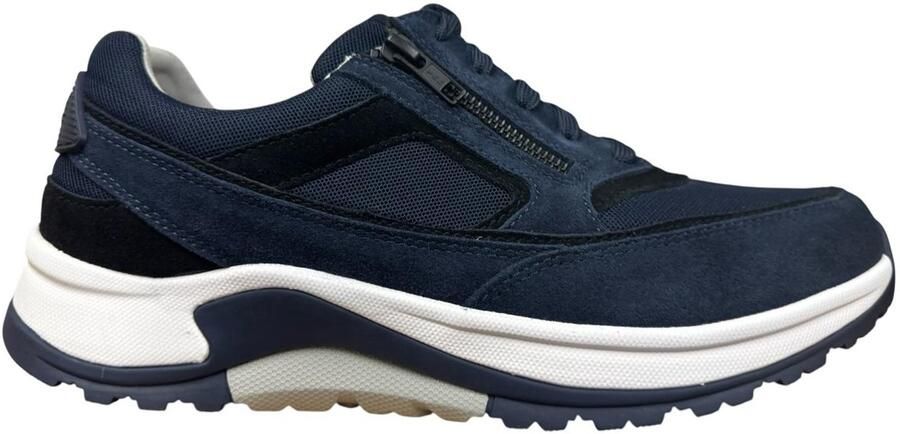 Gabor Rollingsoft Sneakers met sleehak veterschoen lage schoen vrijetijdsschoen buitenrits g-breedte