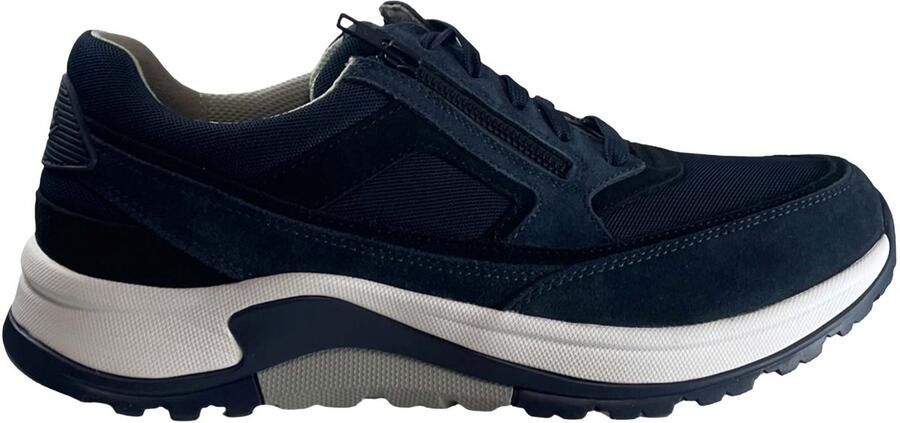 Gabor Rollingsoft Sneakers met sleehak veterschoen lage schoen vrijetijdsschoen buitenrits g-breedte
