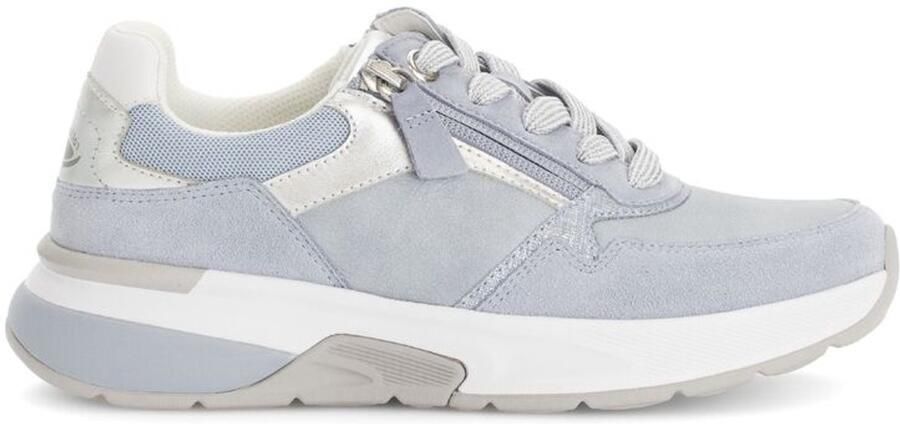 Gabor Rollingsoft Sneaker 86.847.36 Laguna Silber Weiss