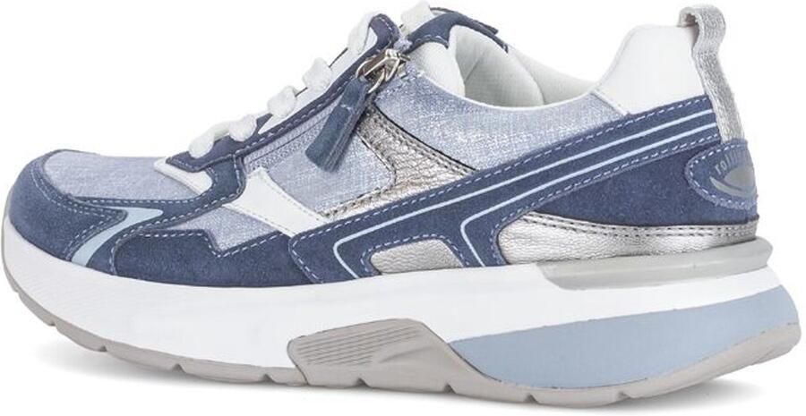 Gabor Rollingsoft Sneaker 86.848.46 Denim Blauw