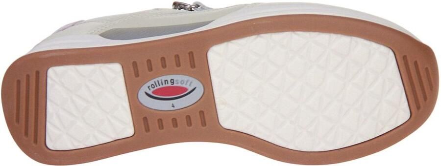 Gabor Rollingsoft Sneaker Offwhite-Roze