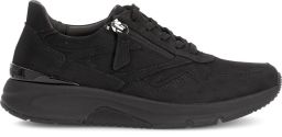 Gabor Rollingsoft Sneaker Zwart Nubuck