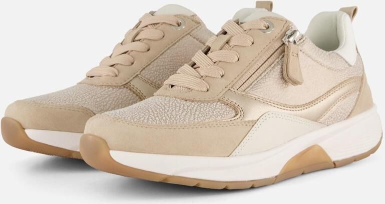 Gabor Rollingsoft Sneakers beige Synthetisch Dames