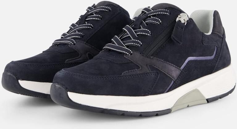 Gabor Rollingsoft Sneakers met sleehak met optifit verwisselbare binnenzool vrijetijdsschoen lage schoen veterschoen - Foto 5