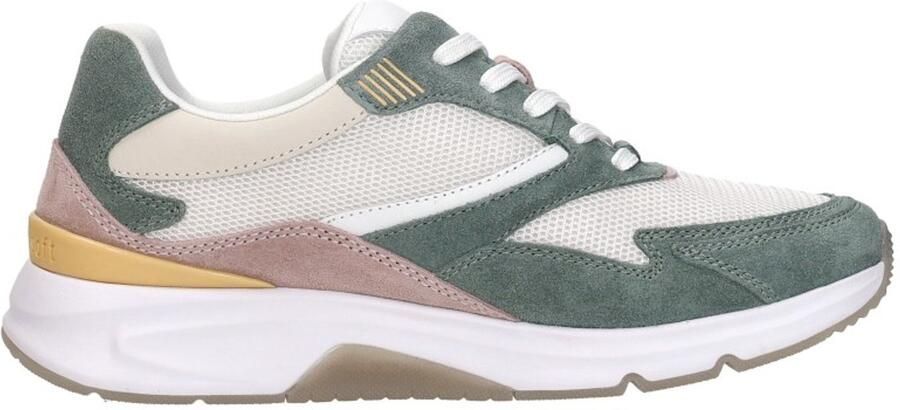 Gabor Rolling Soft art 86.895 48 groen multi dames veter